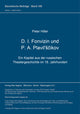 Book cover of: D. I. Fonvizin und P. A. Plavil'scikov