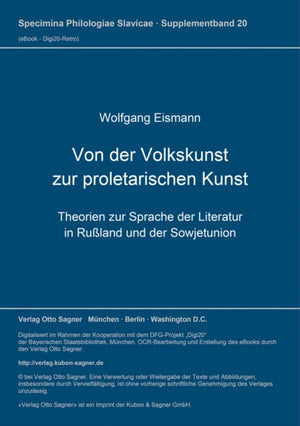 Von der Volkskunst zur proletarischen Kunst