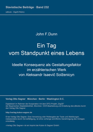 Ein Tag vom Standpunkt eines Lebens