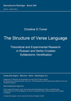 Structure of Verse Language