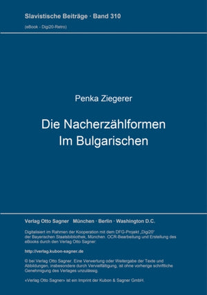 Die Nacherzaehlformen im Bulgarischen