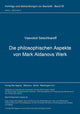 Book cover of: Die philosophischen Aspekte von Mark Aldanovs Werk
