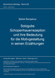 Book cover of: Sologubs Schopenhauerrezeption und ihre Bedeutung fuer die Motivgestaltung in seinen Erzaehlungen