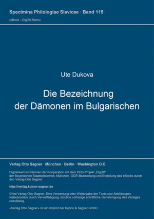 Die Bezeichnung der Daemonen im Bulgarischen