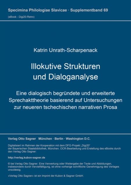 Book cover of: Illokutive Strukturen und Dialoganalyse
