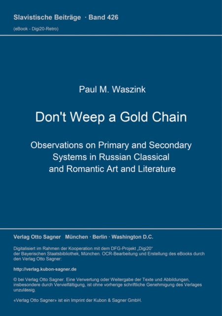Book cover of: Don't Weep a Gold Chain