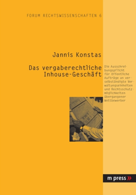 Book cover of: Das Vergaberechtliche Inhouse-Geschaeft