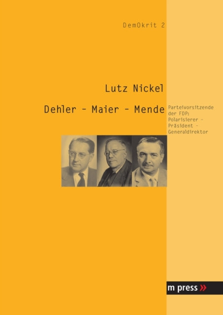 Book cover of: Dehler - Maier - Mende