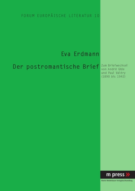 Book cover of: Der Postromantische Brief. By: Eva Erdmann