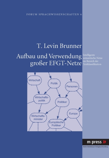 Book cover of: Aufbau Und Verwendung Großer Efgt-Netze. By: T. Levin Brunner