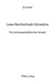 Book cover of: Lese-Rechtschreib-Schwaeche