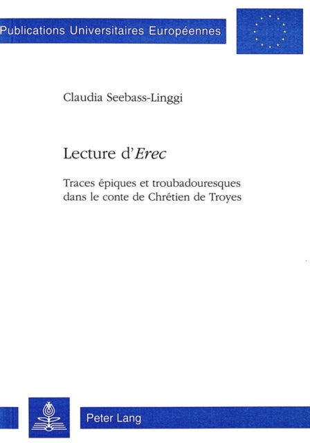 Book cover of: Lecture d'«Erec»