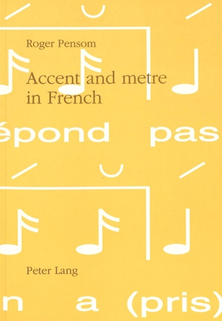 Book cover of: Accent and Metre in French