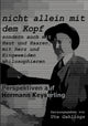 Book cover of: nicht allein mit dem Kopf