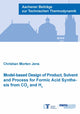 Book cover of: Model-based Design of Product, Solvent and Process for Formic Acid Synthesis from CO2 and H2