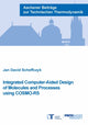 Book cover of: Integrated Computer-Aided Design of Molecules and Processes using COSMO-RS