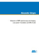 Book cover of: Advances in NMR spectoscopy and imaging