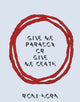Book cover of: Roni Horn: Give Me Paradox or Give Me Death (Bilingual edition). By: Roni Horn