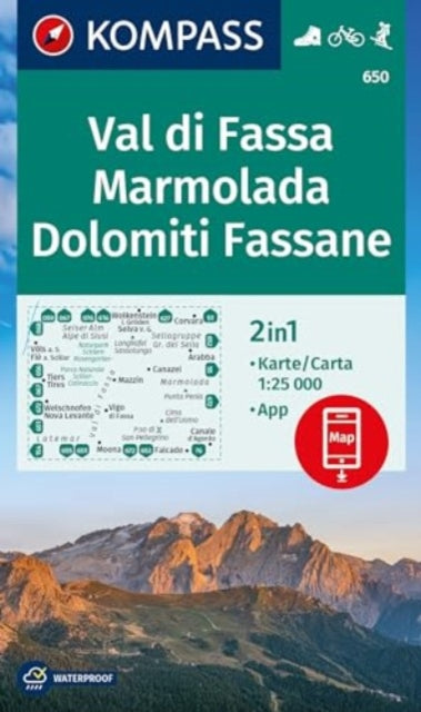 Book cover of: Val di Fassa / Marmolada / Dolomiti Fassane