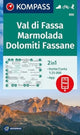 Book cover of: Val di Fassa / Marmolada / Dolomiti Fassane