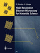 Book cover of: High-Resolution Electron Microscopy for Materials Science