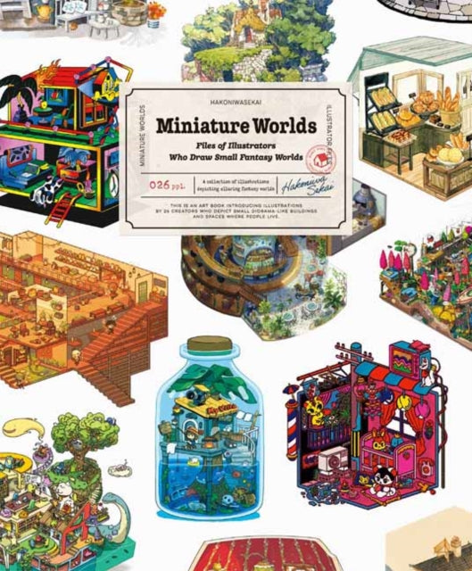 Book cover of: Miniature Worlds. By: P. I. E. PIE International