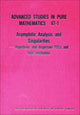 Book cover of: Asymptotic Analysis And Singularities: Hyperbolic And Dispersive Pdes And Fluid Mechanics - Proceedings Of The 14th Msj International Research Institute. By: Hideo Kozono