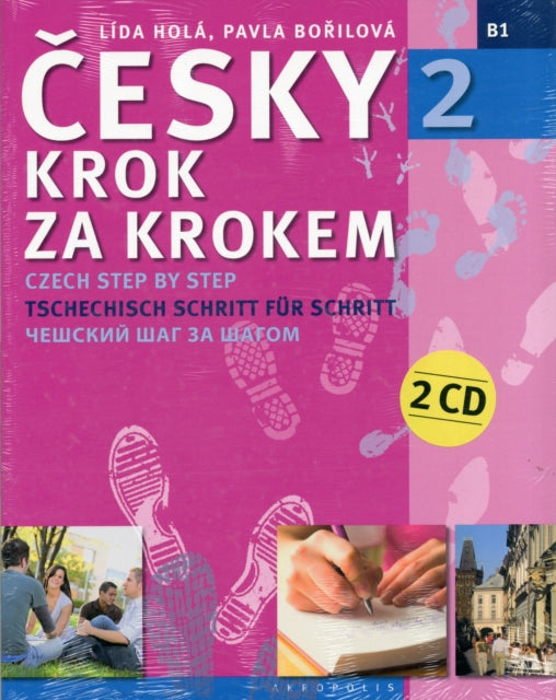 Book cover of: New Czech Step by Step 2. By: Lída Holá