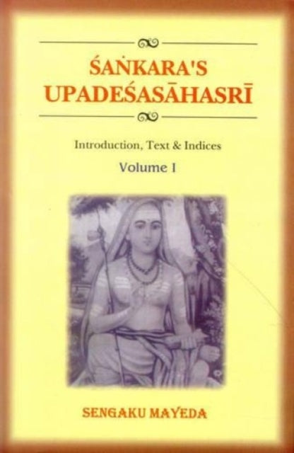 Book cover of: Upadesasahasri of Sankara