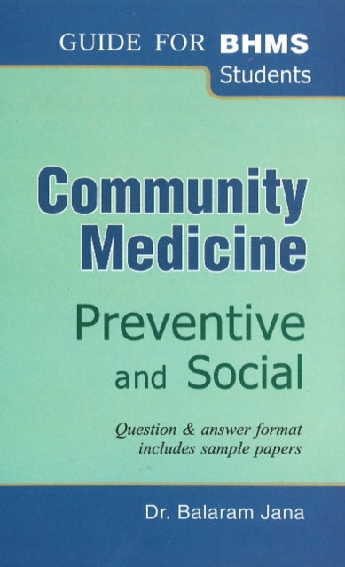 Book cover of: Community Medicine. By: Balaram Jana