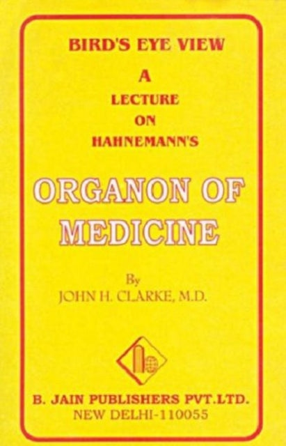 Book cover of: Organon of Medicine