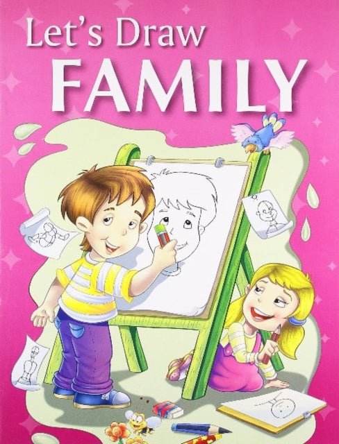 Book cover of: Let's Draw Family