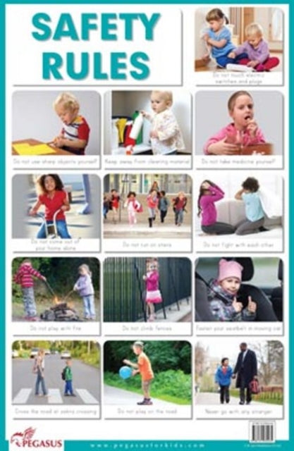 Book cover of: Safety Rules Educational Chart