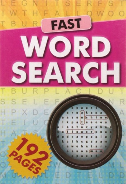 Book cover of: Fast Word Search. By: pegasus