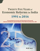 Book cover of: Twenty Five Years of Economic Reforms in India