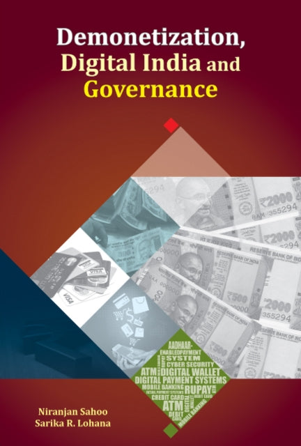 Book cover of: Demonetization, Digital India & Governance. By: Niranjan Sahoo