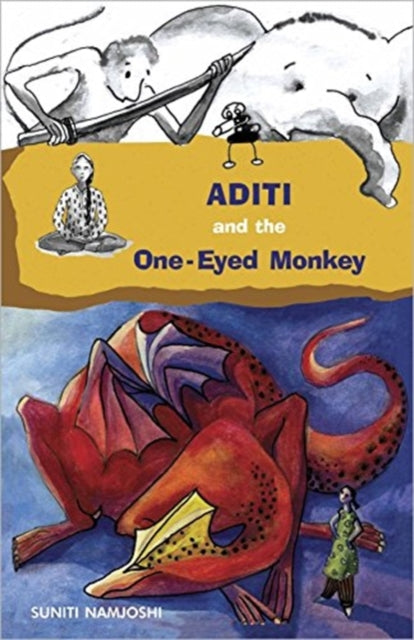 Book cover of: Aditi and the One-eyed Monkey