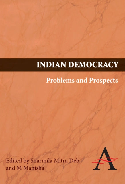 Book cover of: Indian Democracy. By: M. Manisha