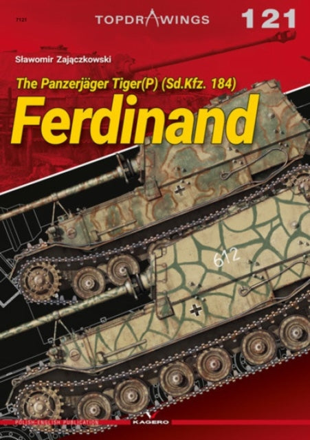 Book cover of: Panzerjager Tiger(P) (Sd.Kfz. 184) Ferdinand. By: Slawomir Zajaczkowski