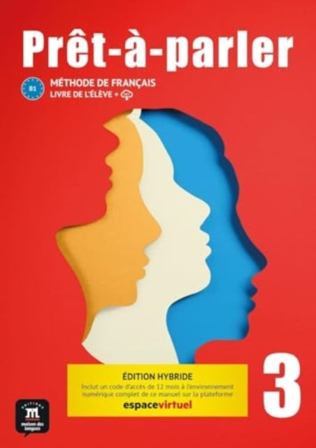 Book cover of: Pret-a-parler 3 Livre de leleve Ed. Hybride (B1)