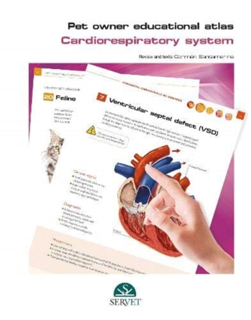 Book cover of: Pet Owner Educational Atlas. Cardiorespiratory System