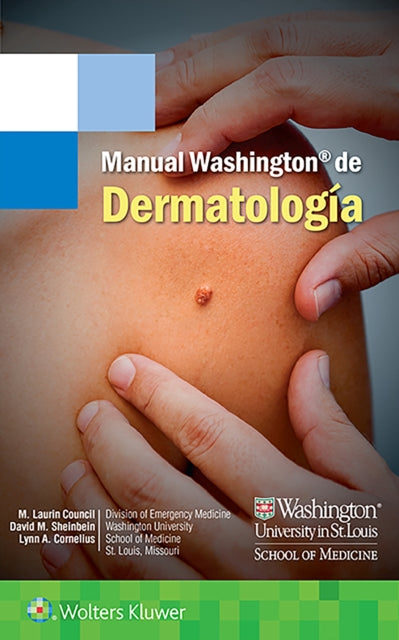 Book cover of: Manual Washington de dermatologia. By: Dr. M. Laurin Council