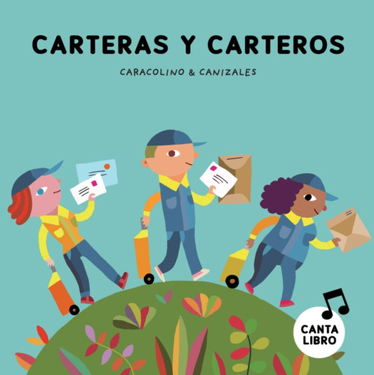 Book cover of: Carteras y carteros. By: Caracolino