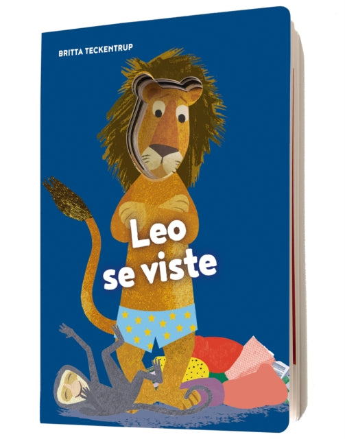 Book cover of: Leo se viste. By: Britta Teckentrup