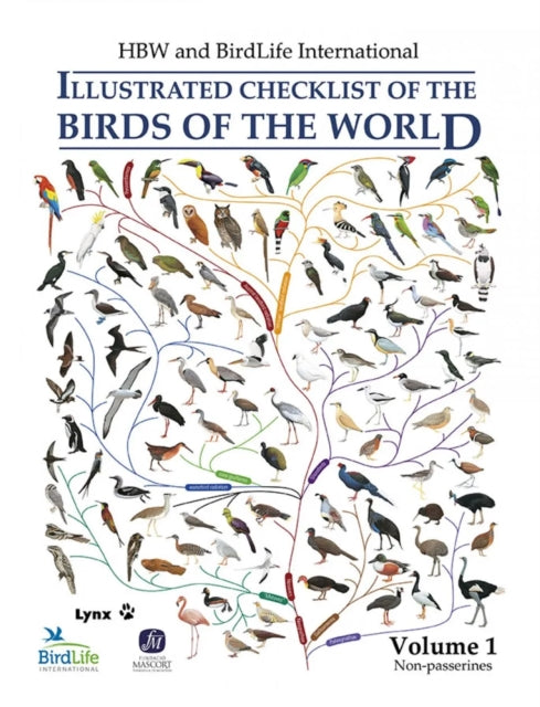 Book cover of: HBW and BirdLife International Illustrated Checklist of the Birds of the World vol.1. By: Josep del Hoyo
