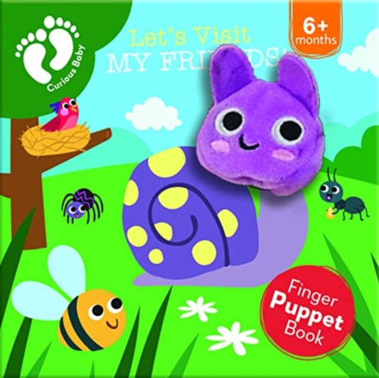 Book cover of: Let's Visit My Friends (Curious Baby Finger Puppet)