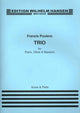 Book cover of: Trio. By: Francis Poulenc