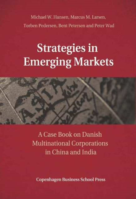 Book cover of: Strategies in Emerging Markets. By: Michael W. Hansen