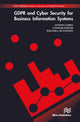 Book cover of: GDPR and Cyber Security for Business Information Systems