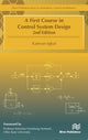 Book cover of: First Course in Control System Design. By: Kamran Iqbal